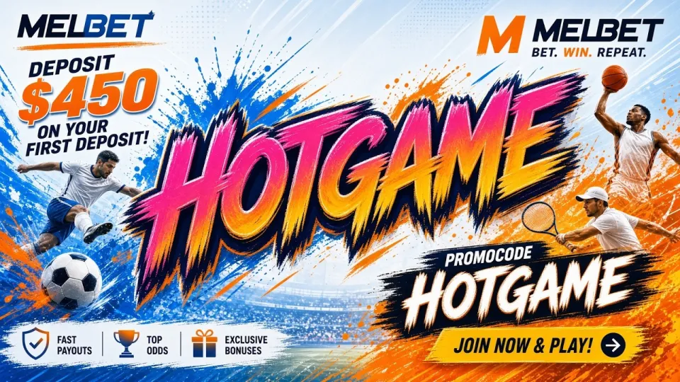 Melbet registration, how to open an account and apply the HOTGAME promo code